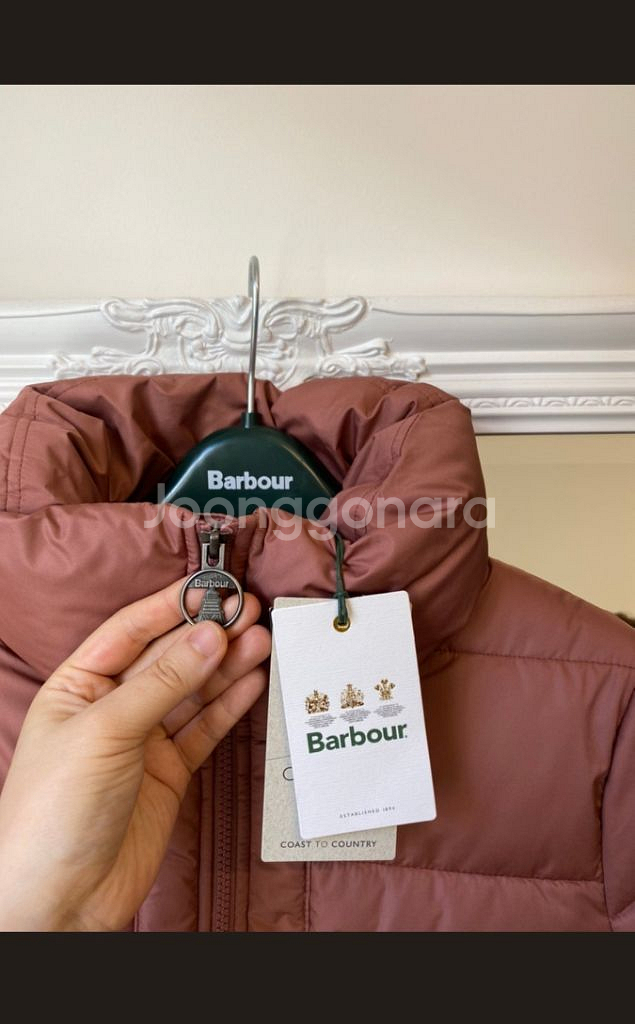 바버 여성 패딩 10(66사이즈)새상품--1