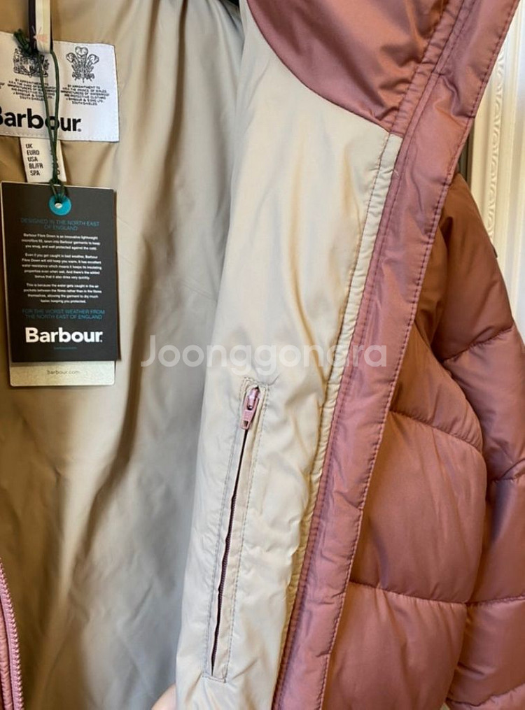 바버 여성 패딩 10(66사이즈)새상품--2