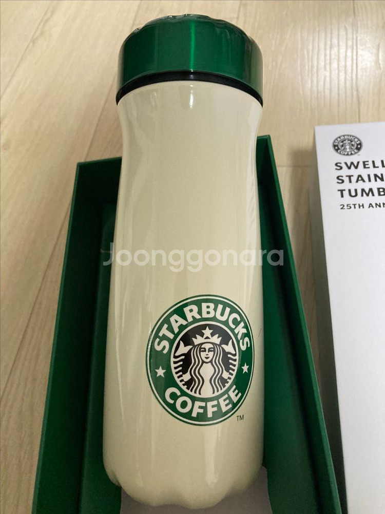 스타벅스보온병,스타벅스 SS 25주년 기념 스웰 트래블러 텀블러 473ml--0