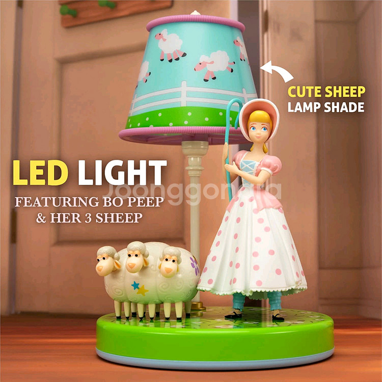 토이스토리 보핍 램프 조명 무드등 완구 디즈니 픽사 장--0