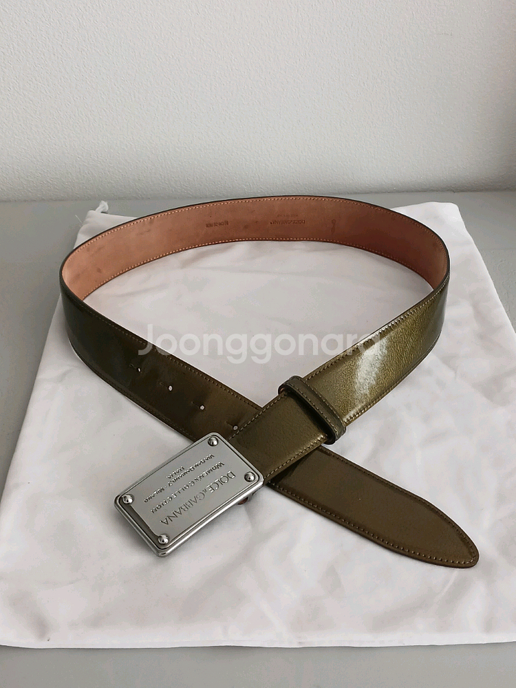 돌체앤가바나 여성 가죽벨트 정품입니다--0
