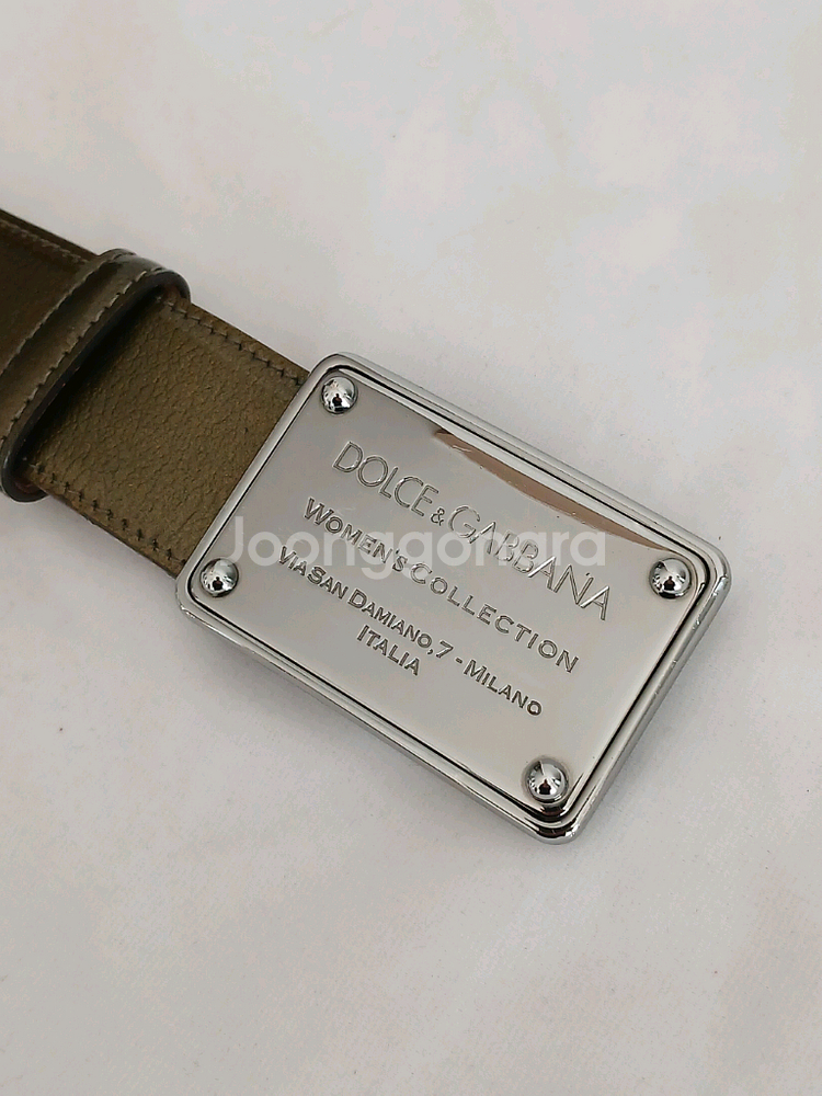 돌체앤가바나 여성 가죽벨트 정품입니다--1