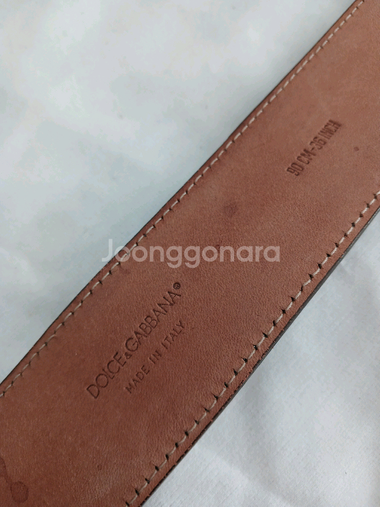 돌체앤가바나 여성 가죽벨트 정품입니다--3