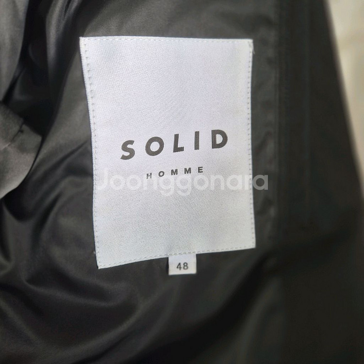 솔리드옴므 쉘파카 자켓 48 우영미 송지오옴므 타임 시스템옴므--2