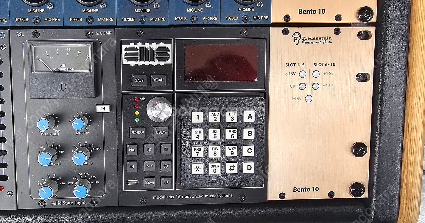 [판매] 니브 NEVE 1073LB 마이크 프리앰프 , AMS NEVE RMX-16, API 560--1