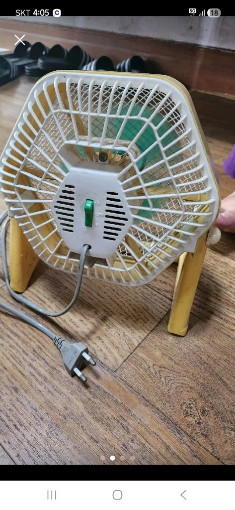 골드스타 탁상용 선풍기 이미지