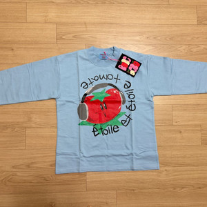 새상품) 베베베베 토마토 티셔츠 XL사이즈