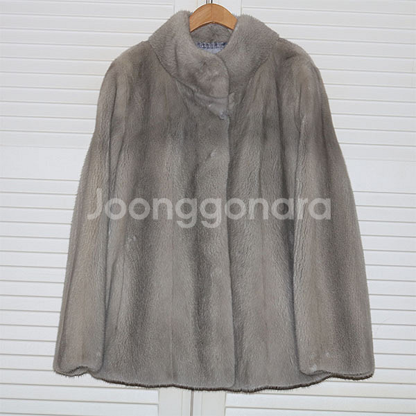 진도모피 밍크 코트--0