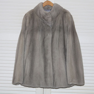 진도모피 밍크 코트