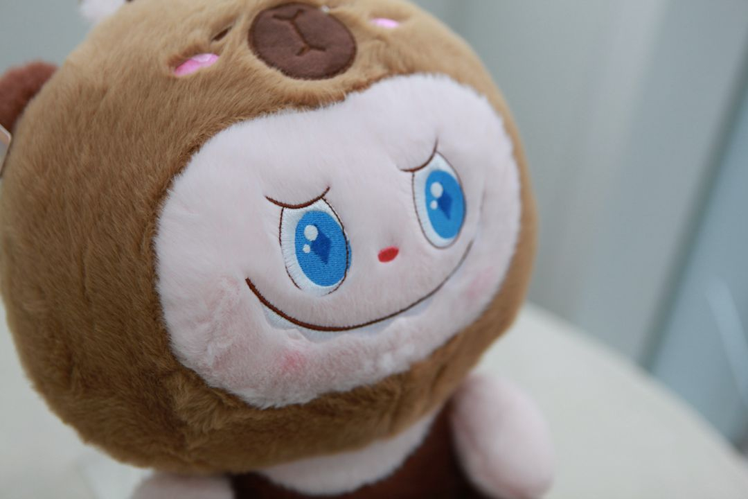 카피바라 옷 입은 라부부 대형 인형 이미지