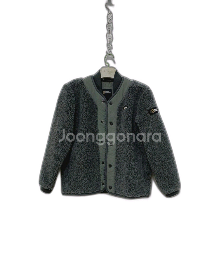 NATIONAL GEOGRAPHIC 내셔널 지오그래픽 라운드카라 뽀글이 봄버--0