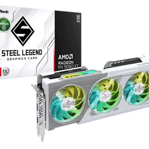 RX 9600XT 16G 스틸레전드 화이트 새제품