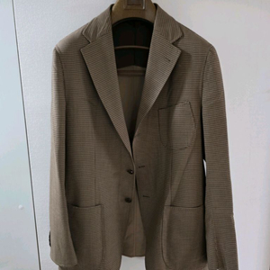 소버린 베이지x브라운 건클럽 체크 스포츠코트 / (라르디니 볼리올리 루비암 링자켓 빔즈)