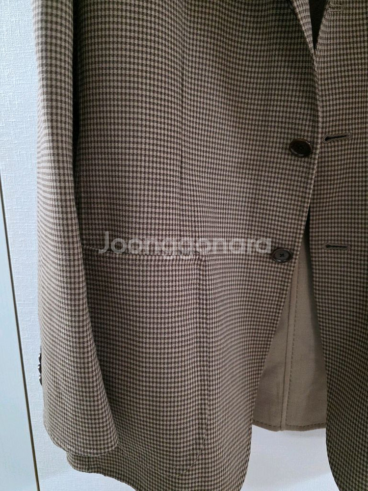 소버린 베이지x브라운 건클럽 체크 스포츠코트 / (라르디니 볼리올리 루비암 링자켓 빔즈)--2