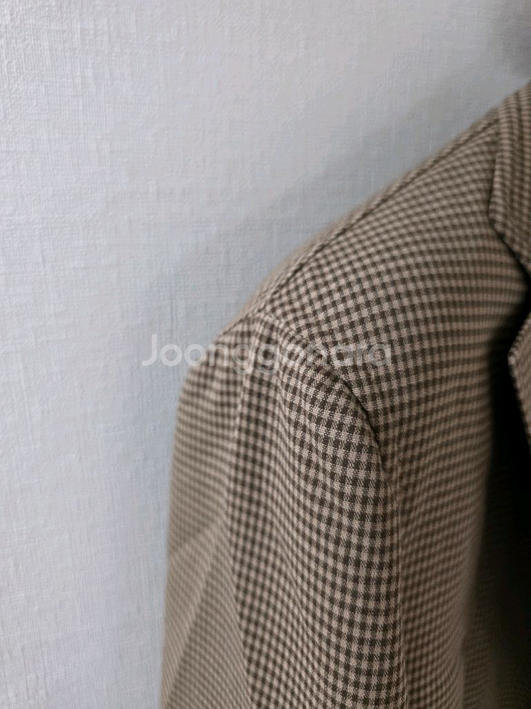 소버린 베이지x브라운 건클럽 체크 스포츠코트 / (라르디니 볼리올리 루비암 링자켓 빔즈)--3