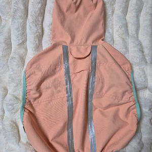 뮤니쿤트 강아지 우비 L 핑크