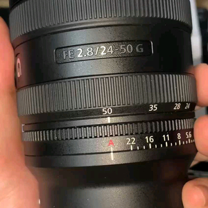 소니 FE 24-50mm F2.8 G 렌즈