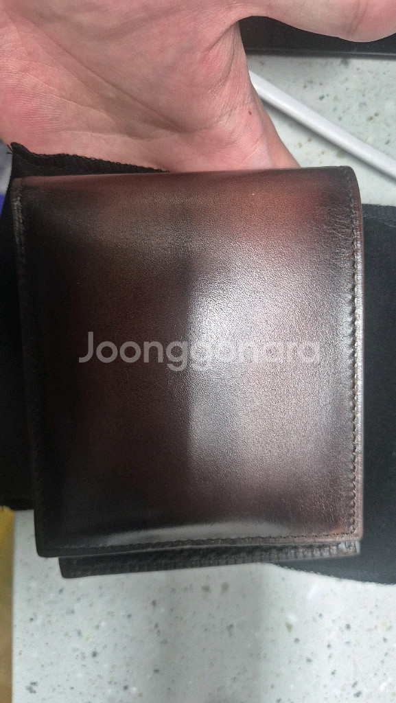 벨루티 남성 반지갑 마코레 루티 플랩--0