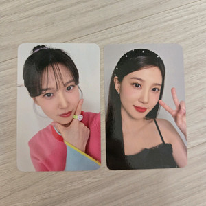 박은빈 포토카드 2장 일괄