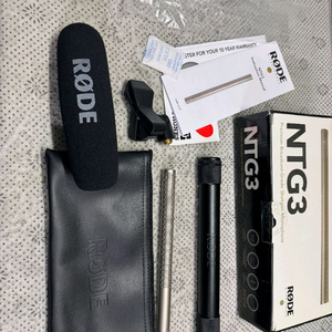 로데 NTG3 마이크 판매 RODE NTG-3