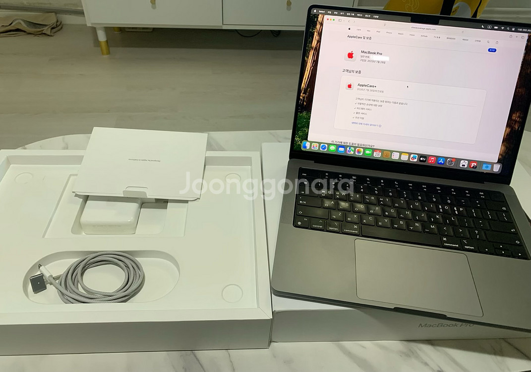 맥북프로 14인치 M2pro 16메모리512GB 풀박스--0