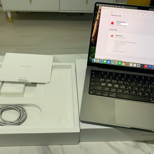 맥북프로 14인치 M2pro 16메모리512GB 풀박스