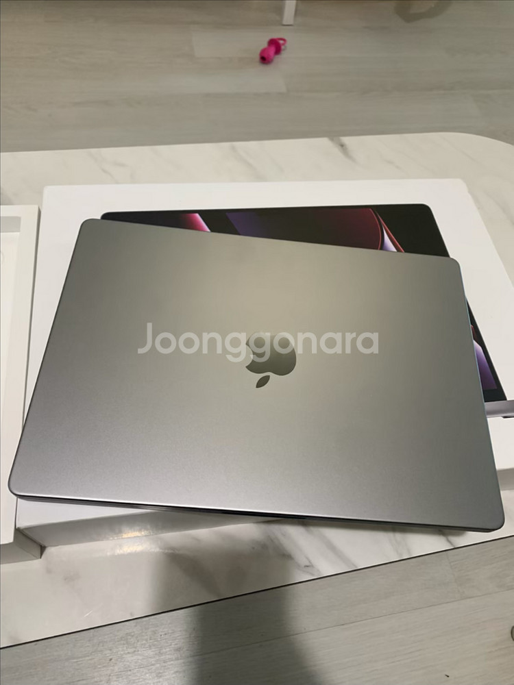 맥북프로 14인치 M2pro 16메모리512GB 풀박스--4