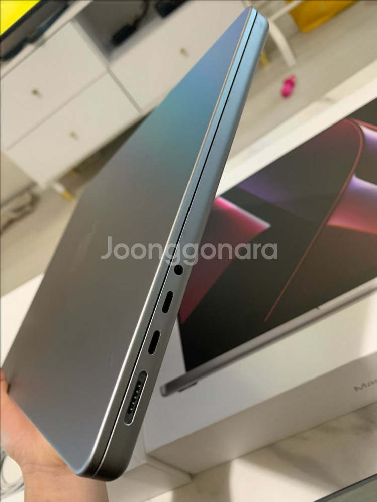 맥북프로 14인치 M2pro 16메모리512GB 풀박스--5