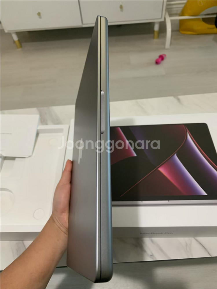 맥북프로 14인치 M2pro 16메모리512GB 풀박스--6