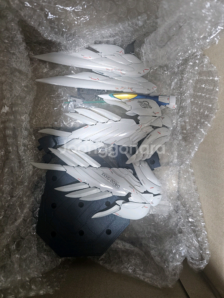 건담 프라모델 mg 윙 제로 버카 티타늄 피니쉬 가조립--7