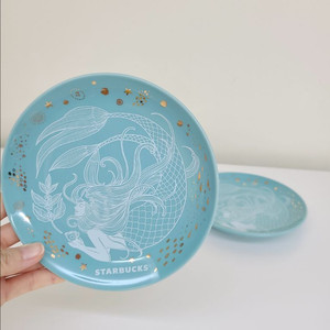 스타벅스 정품 2018 가을 애니버서리 스벅 md 사이렌 디쉬 접시 홈카페