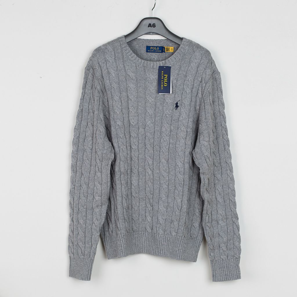 L]폴로랄프로렌 코튼케이블니트 팝니다