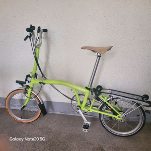 브롬톤 m6r 라임색