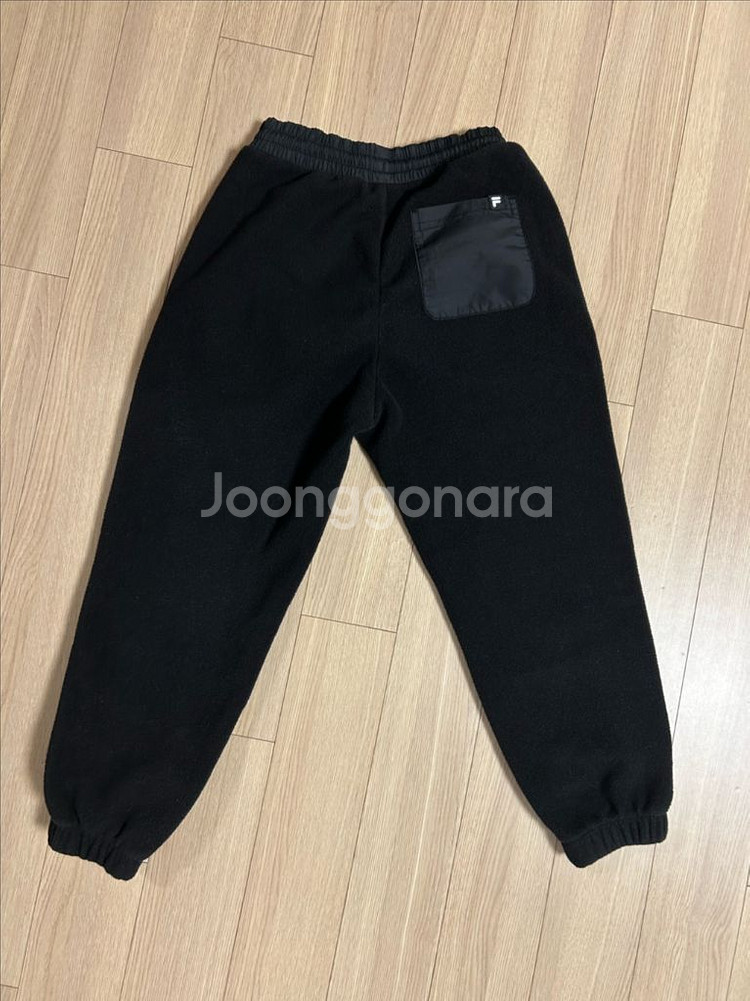 휠라키즈 후리스 조거팬츠 130--6