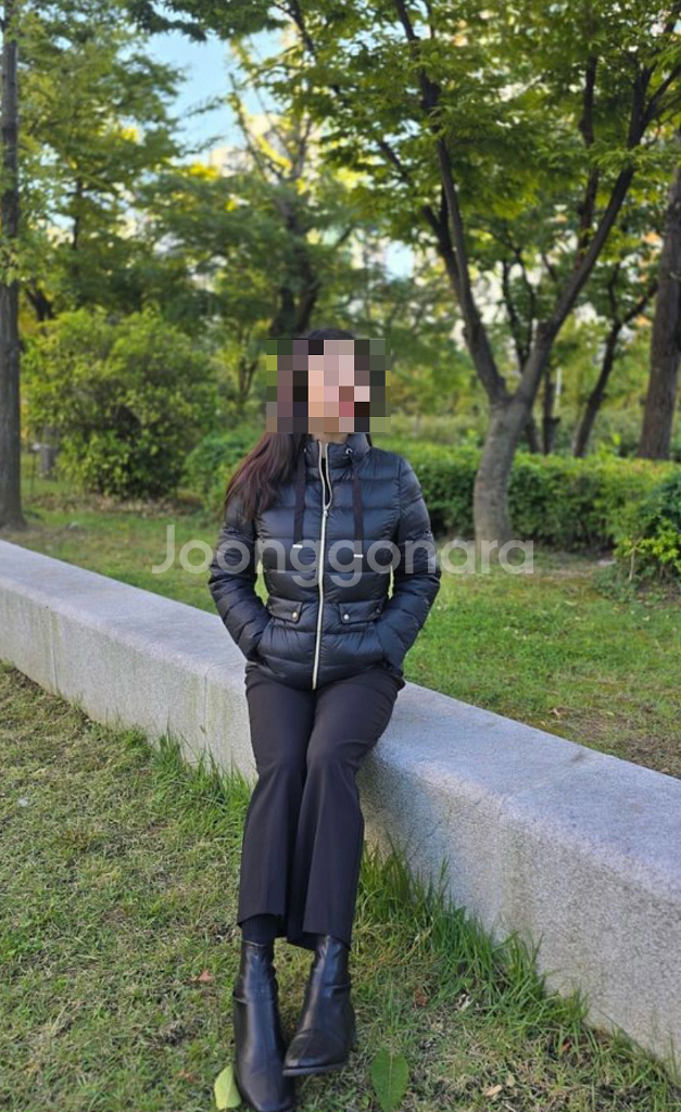 클라비스 여성 패딩 점퍼 블랙 (오리털 경량)--5