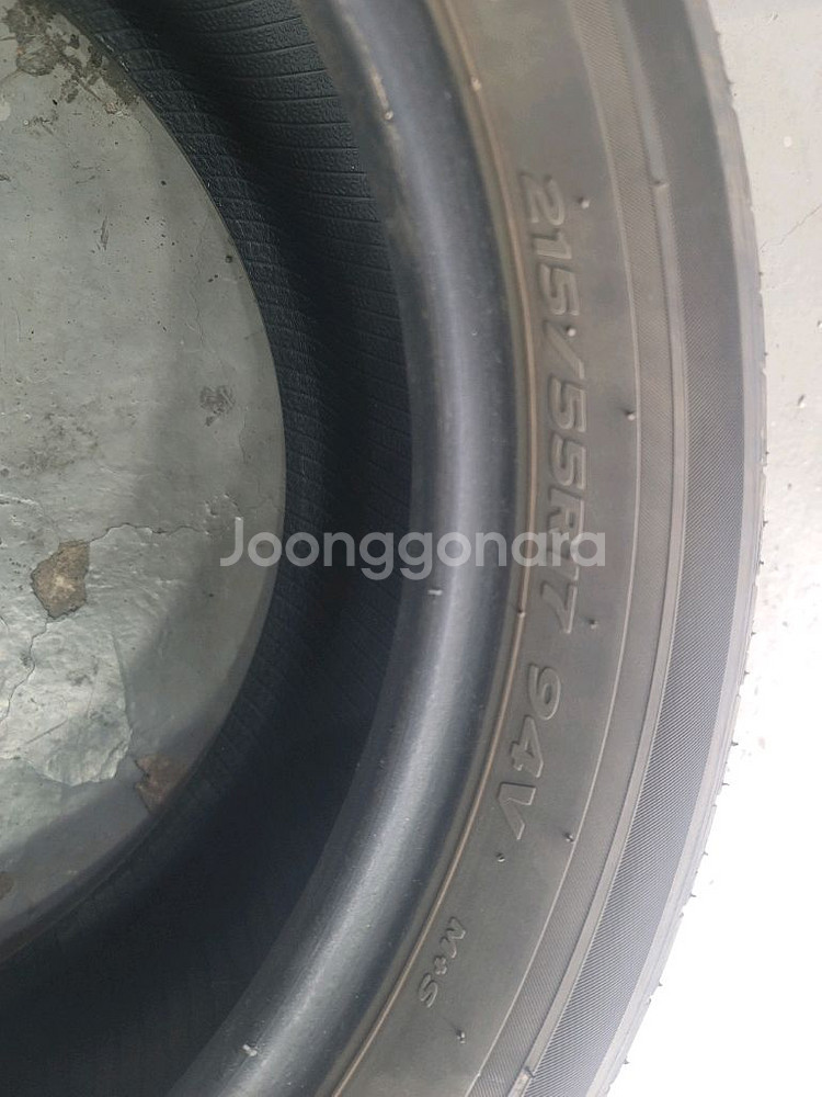 215/55r17 한국타이어--5