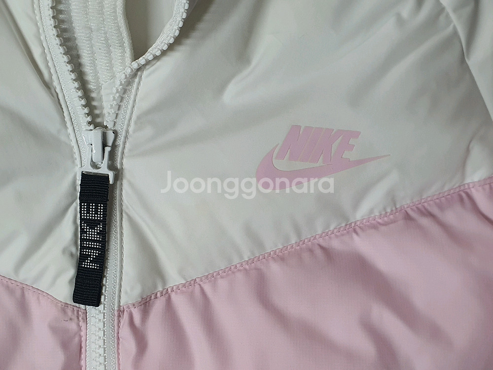 NIKE 나이키 캐주얼 쓰리톤 후드 패딩--2