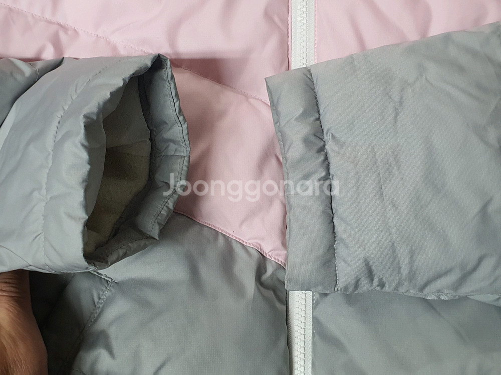 NIKE 나이키 캐주얼 쓰리톤 후드 패딩--3