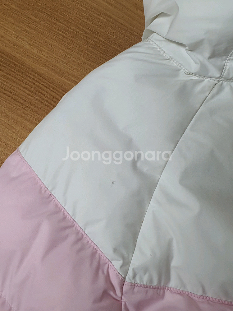 NIKE 나이키 캐주얼 쓰리톤 후드 패딩--5