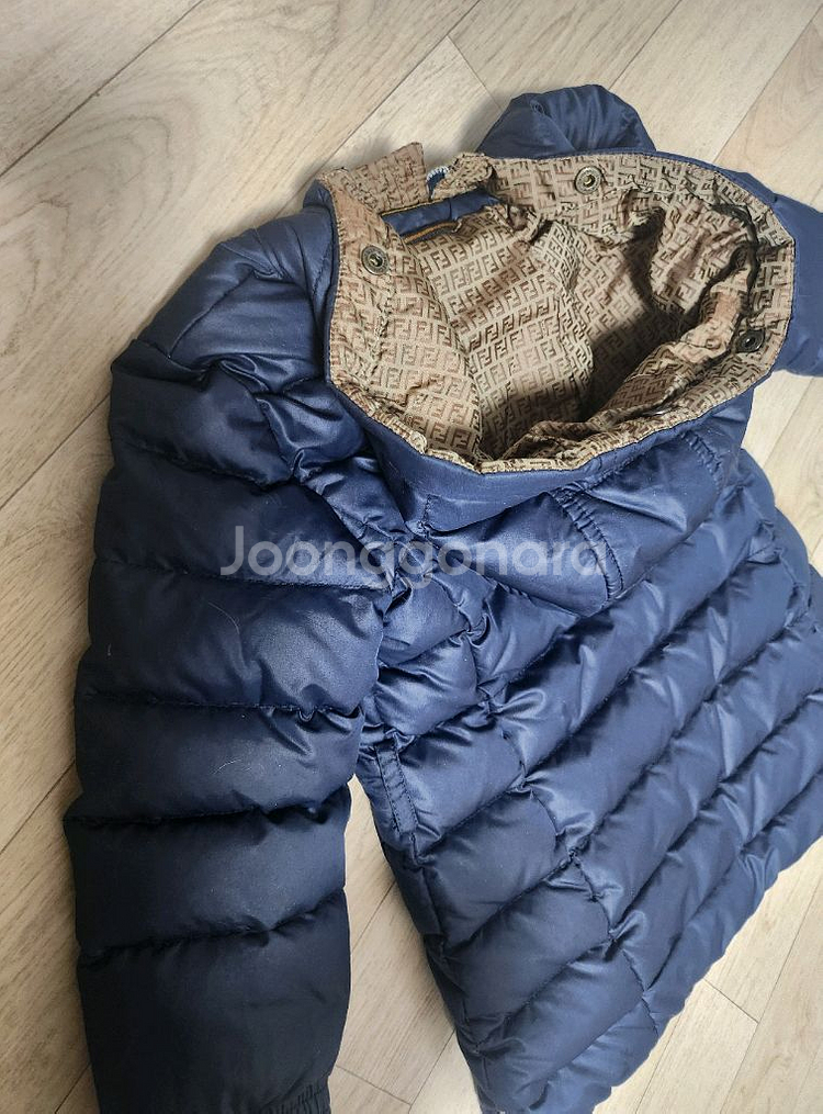 한글텍.정품) 4A 펜디키즈 구스패딩점퍼--3