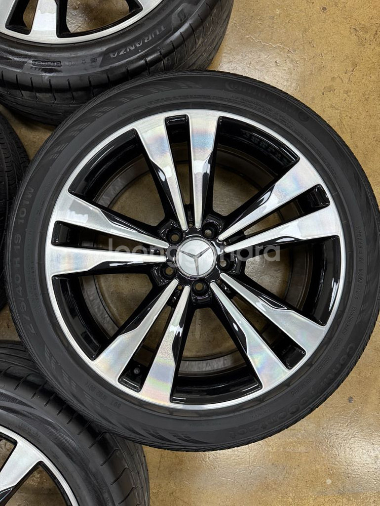 벤츠 S클래스 19인치 정품 휠타이어 팝니다--2