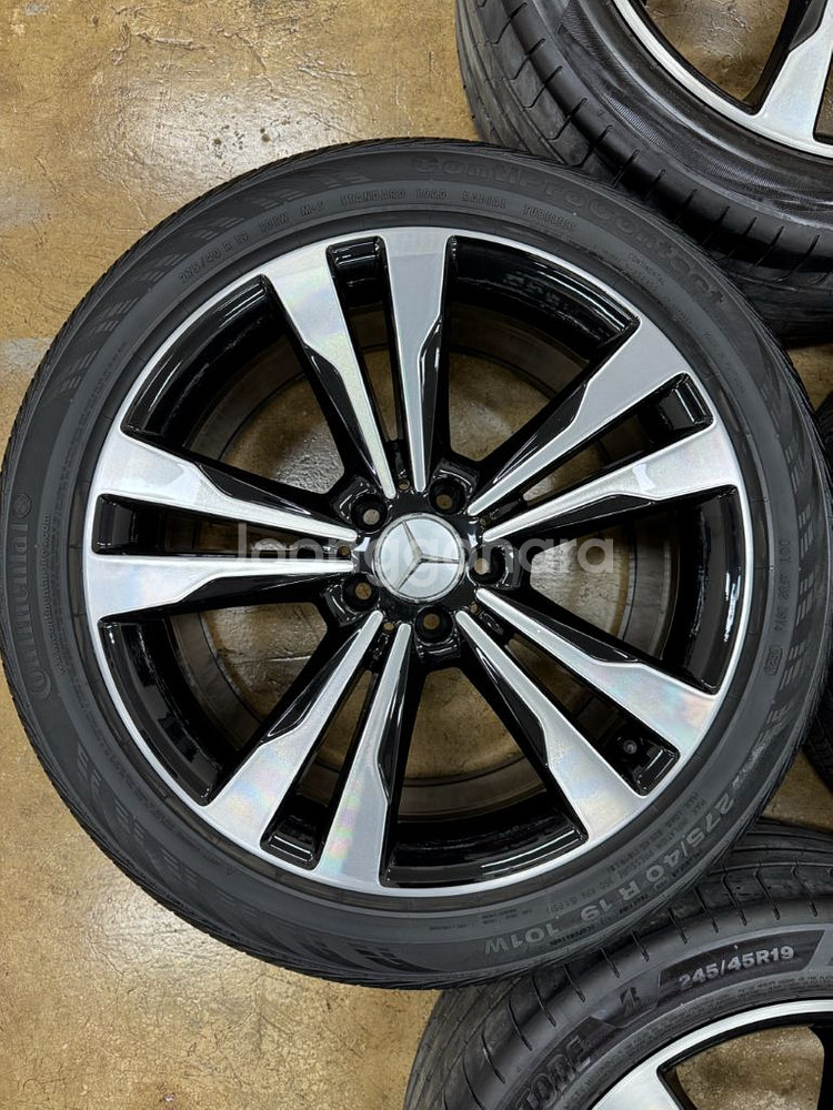 벤츠 S클래스 19인치 정품 휠타이어 팝니다--3