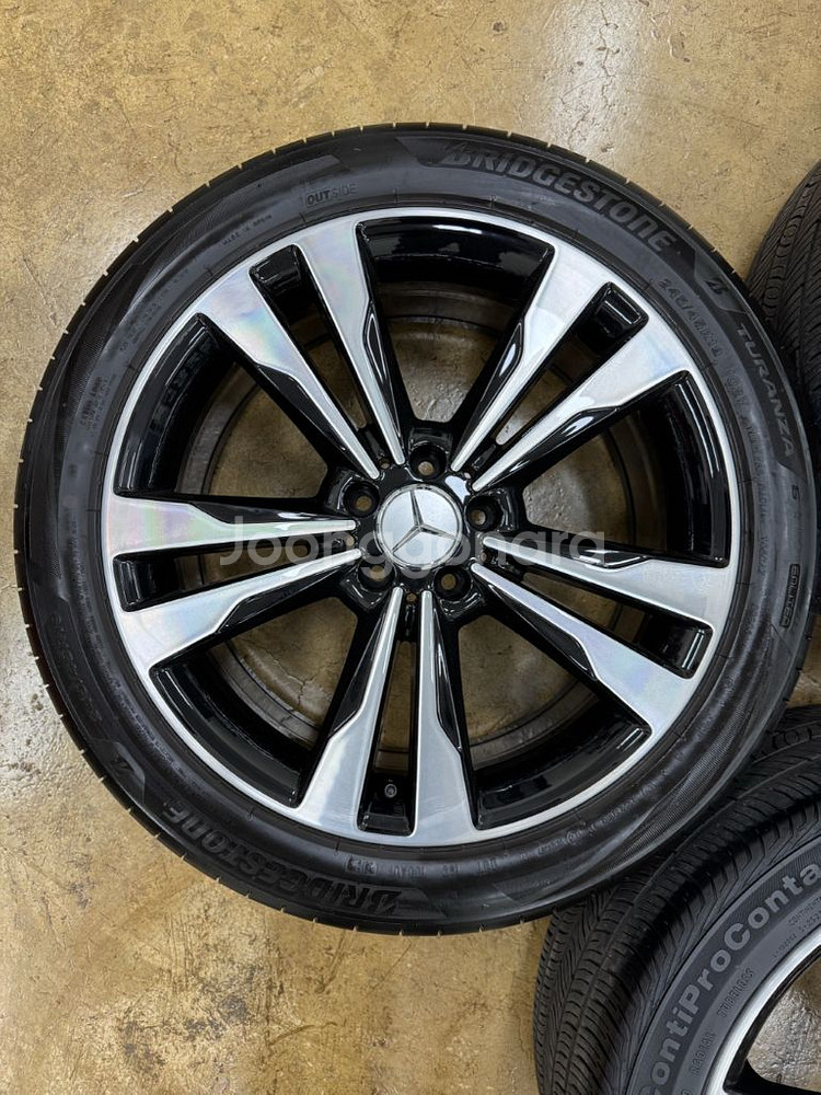 벤츠 S클래스 19인치 정품 휠타이어 팝니다--4