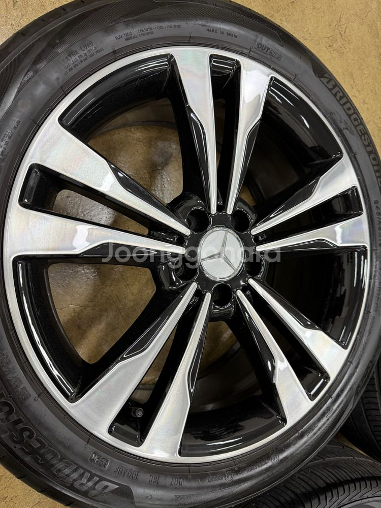 벤츠 S클래스 19인치 정품 휠타이어 팝니다--6