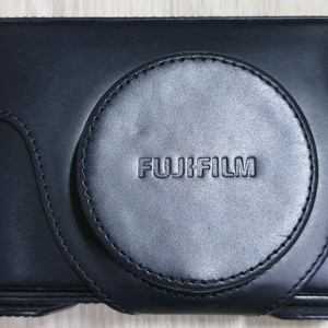 후지 X-100 가죽케이스와 스트랩. 렌즈링