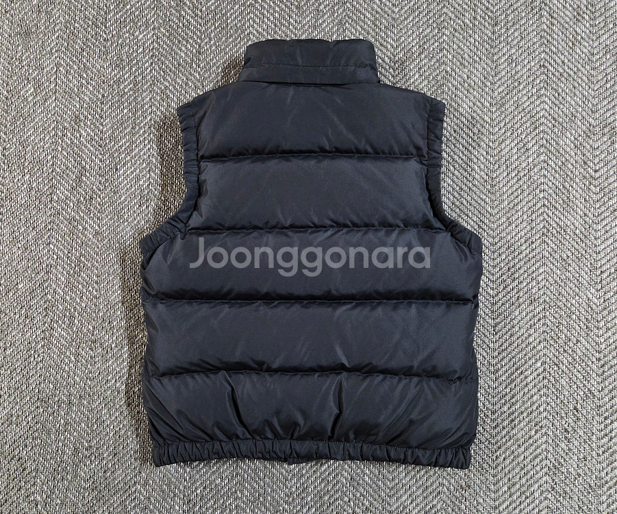 폴로 랄프로렌 블랙 레드 포니 다운 베스트 패딩조끼--1