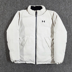 언더아머 UA 락 아이보리 패딩