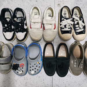 유아 신발 운동화 모음 (나이키, 반스, 뉴발, 크록스 등) 사이즈 170