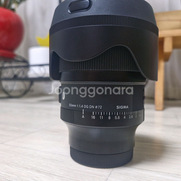 시그마 50mm F1.4 DG DN Art 렌즈 소니 fe 보증 28년 4월--2