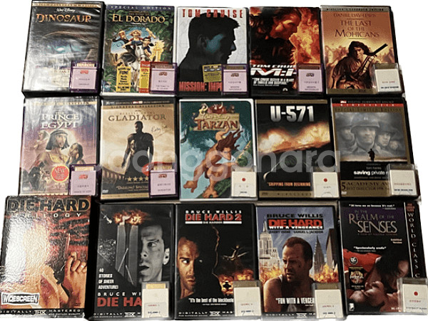 # 수입정품 DVD타이틀+ 자막팩+ 자막기 판매 #--0